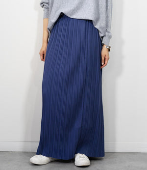 ストレートプリーツスカート