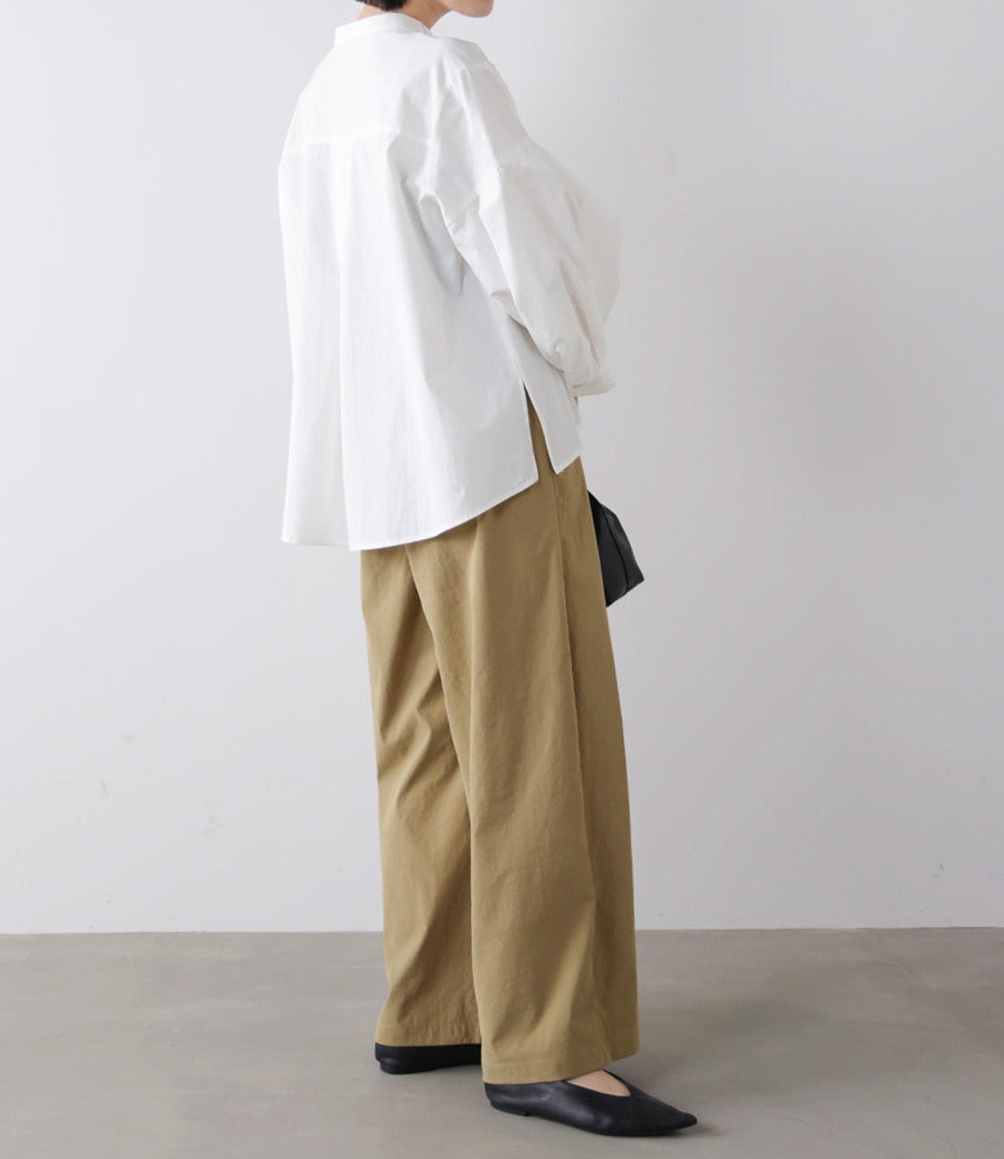 【UVカット】ストレッチテックチノワイドパンツ