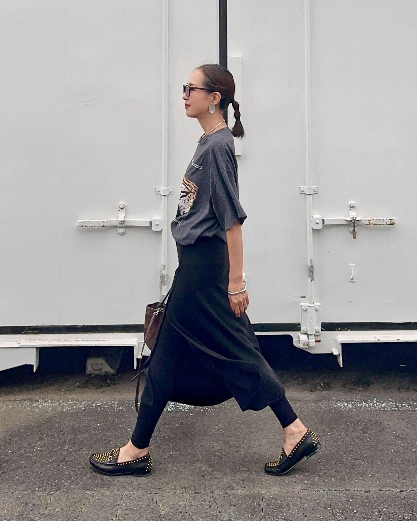 スカート付きレギンス