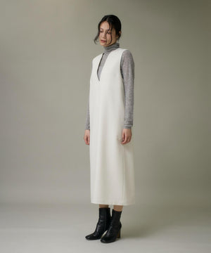 ハイネックニットプルオーバー《Melty air wool》