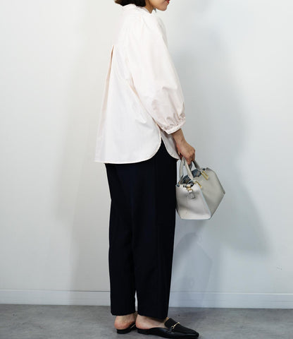 ギャザースリーブブラウス