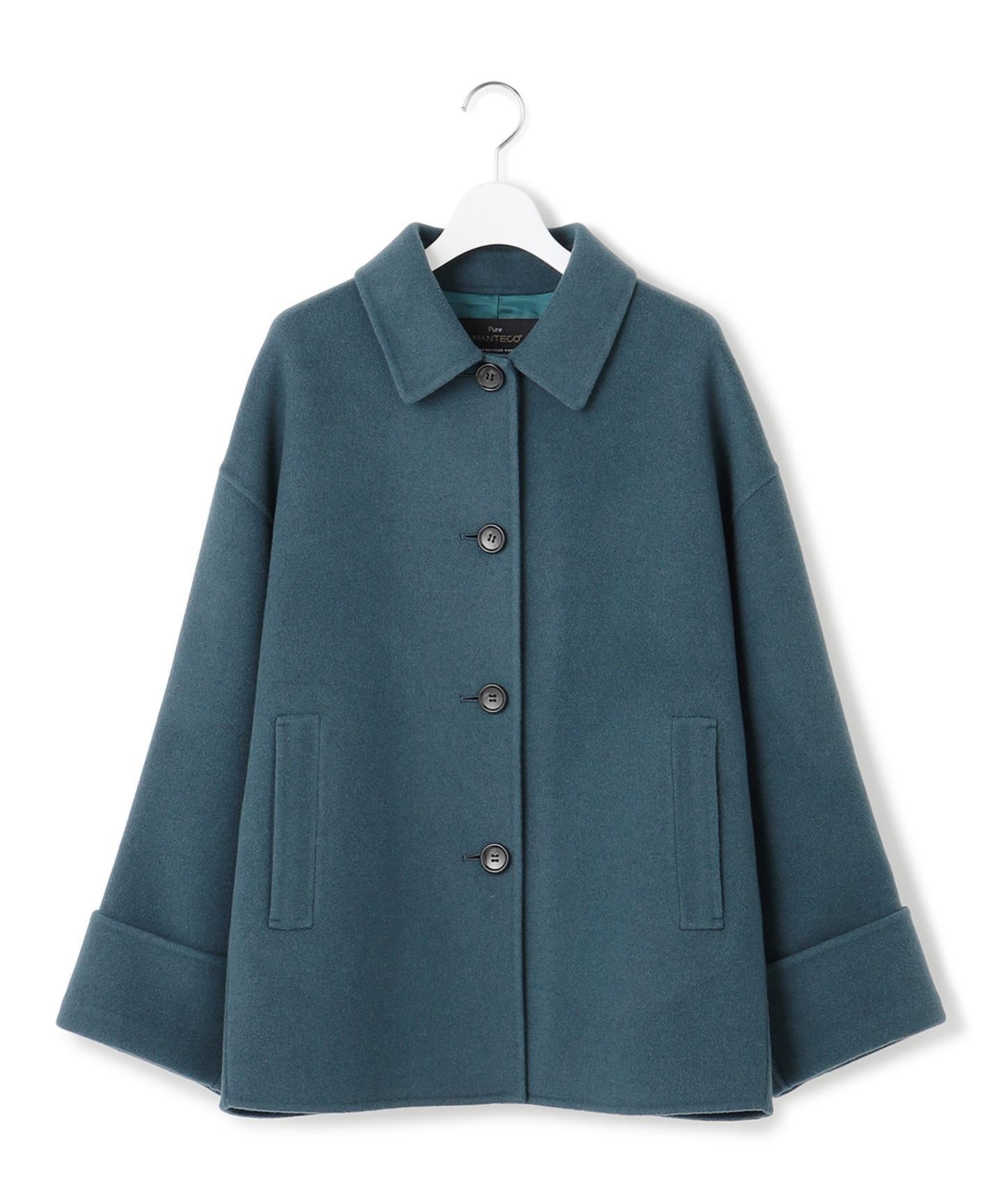 MANTECOPure リバー ステンカラーコート