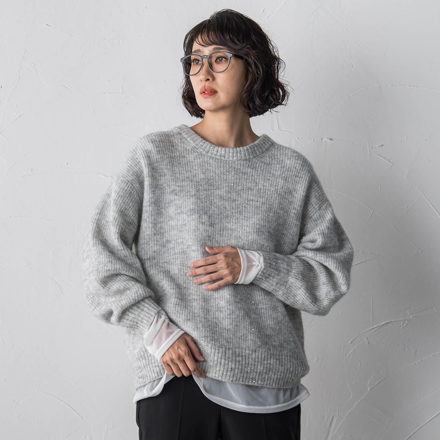 【WEB限定】”重ねるだけで格上げ”レイヤードインナー