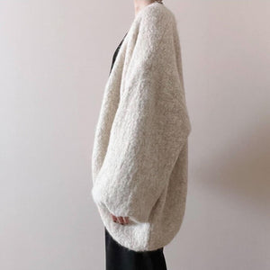 パフスリーブルーズカーディガン