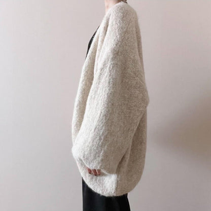 パフスリーブルーズカーディガン