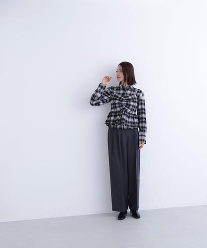 ビスチェセットチェックシャツ