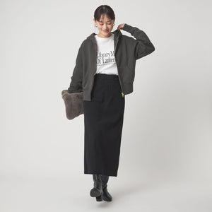 ダブルジップ フーディー