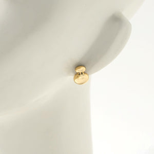 2オーバル ドーム ピアス