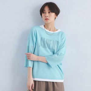 ラミー ルージー ニット プルオーバー -ウォッシャブル-