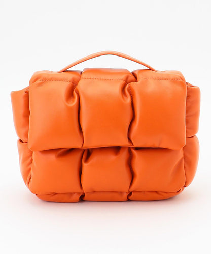 パディングPU2WAYクラッチ バッグ