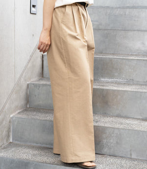 ウエストバイカラーポイントスラックス