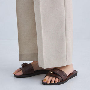 【結論シリーズ】ニーハイフレアパンツ［size SHORT/TALLあり］