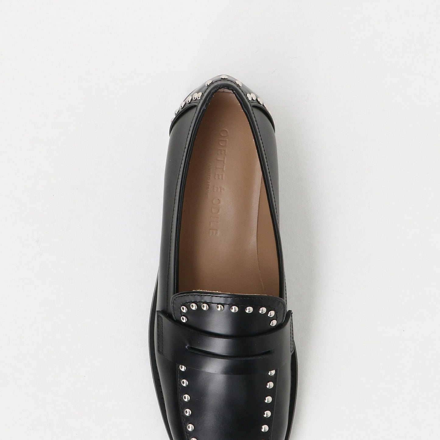 スタッズラインローファー フラット20↑