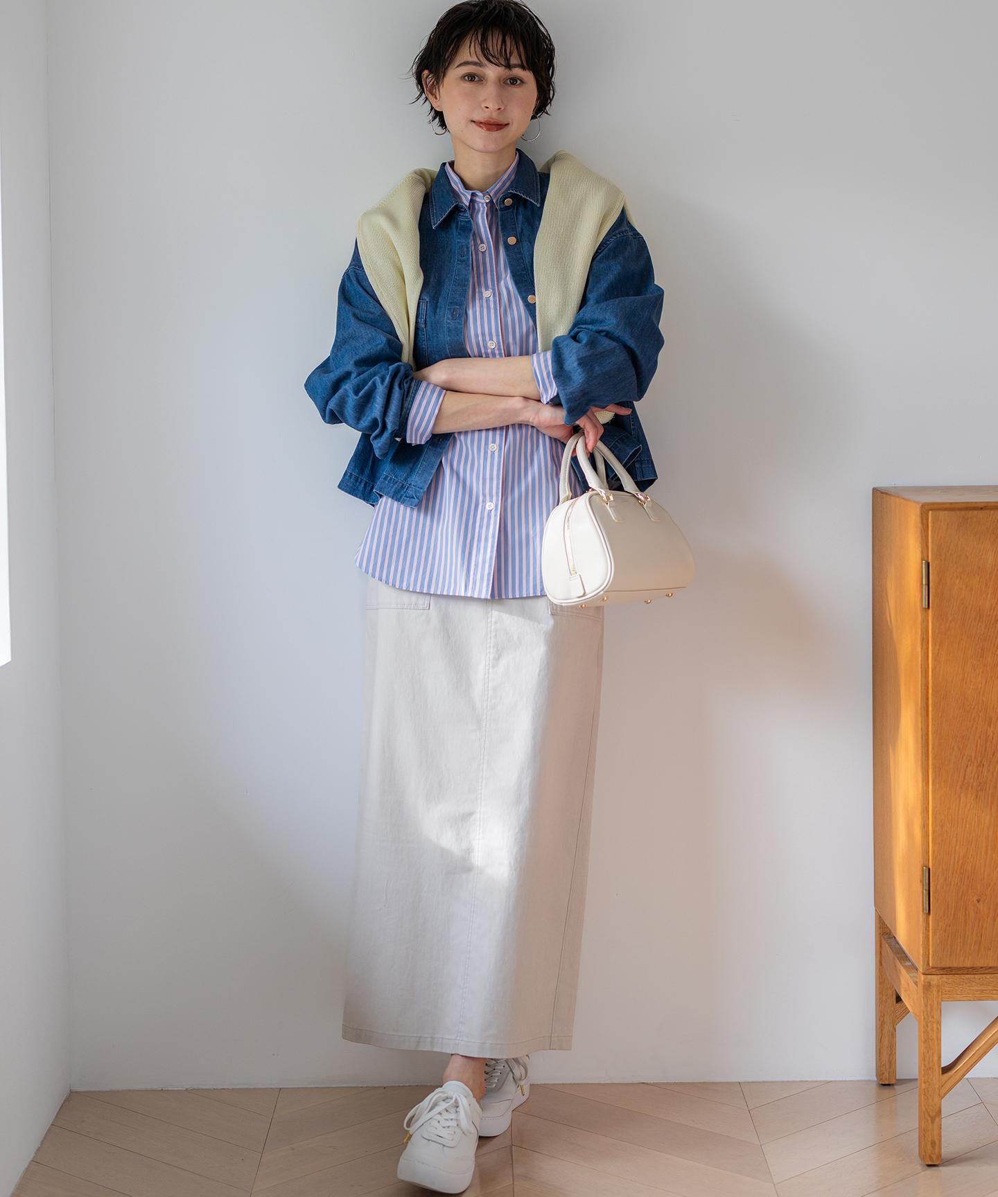 CANCLINI シャーティング ベーシックシャツ