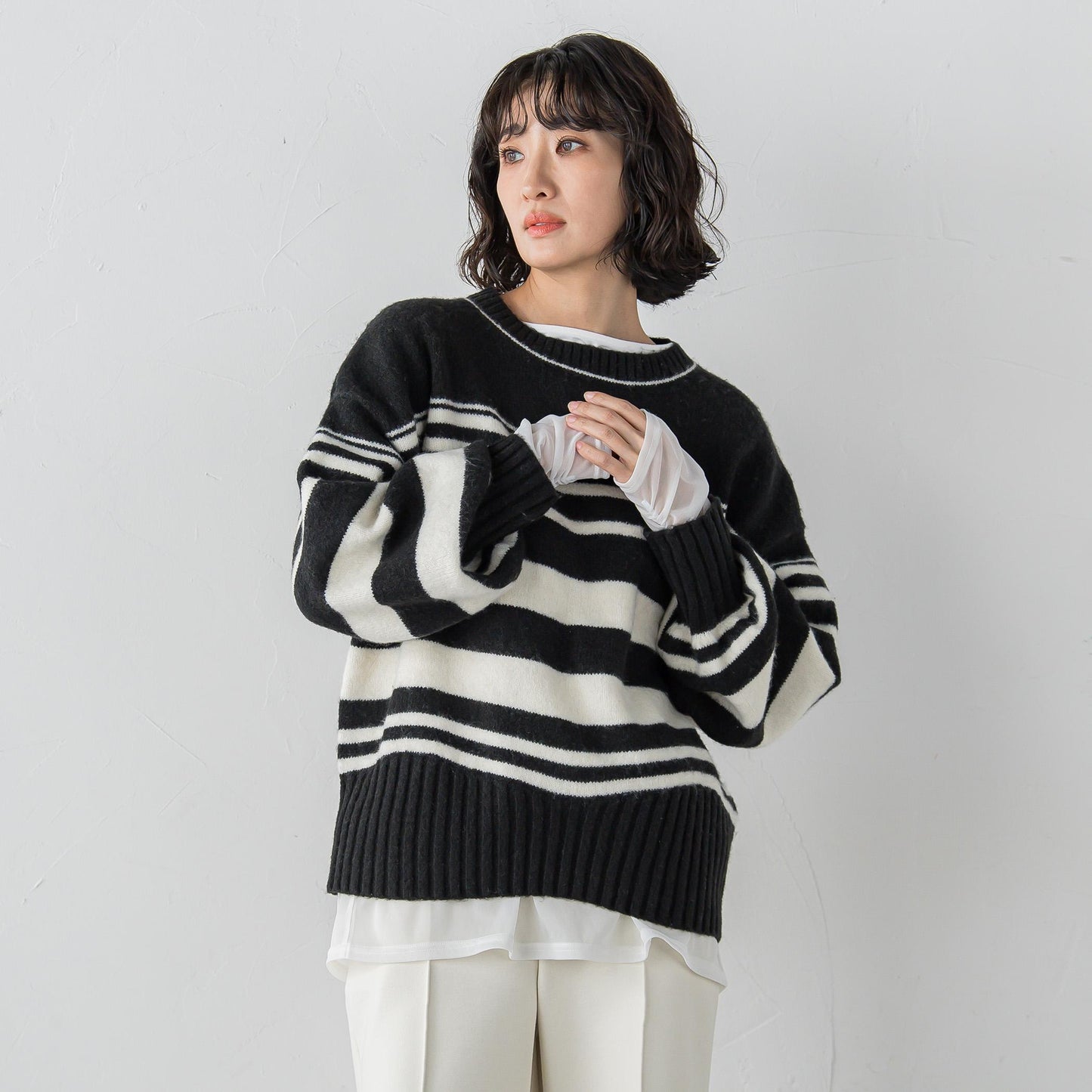 【WEB限定】”重ねるだけで格上げ”レイヤードインナー