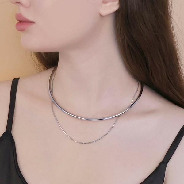 チョーカーセットツインネックレス