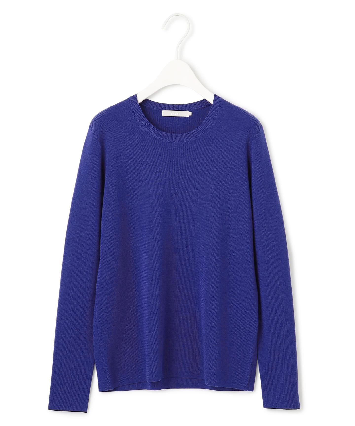 エクストラファインメリノ クルーネックプルオーバー