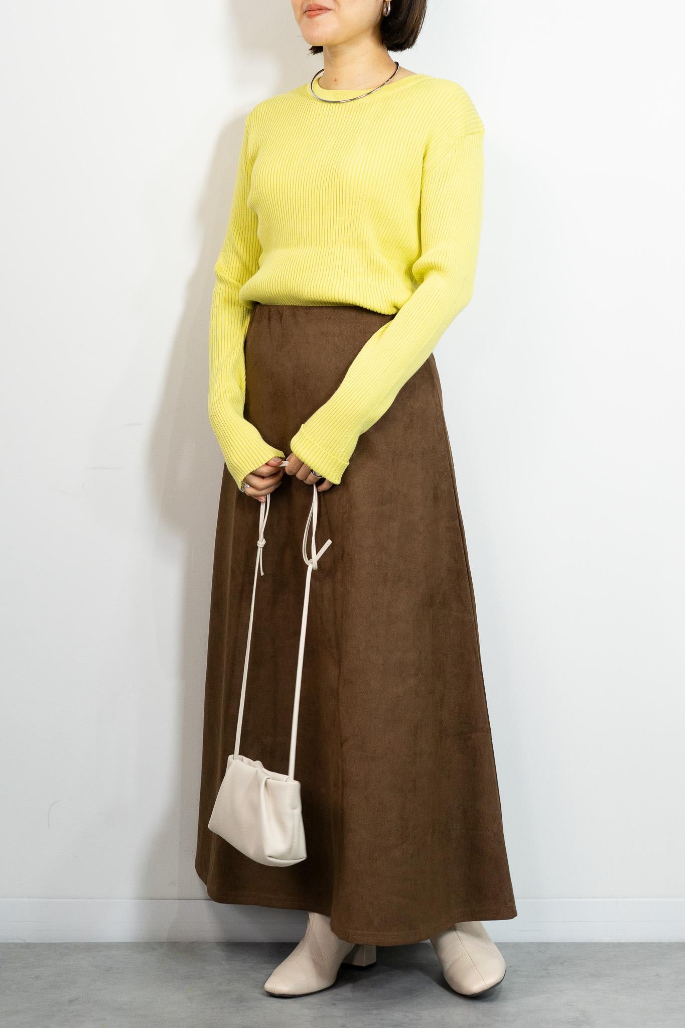 コンフォータブルスリムニット