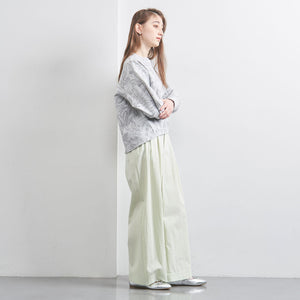 BOTANY ジャガード スウェット プルオーバー