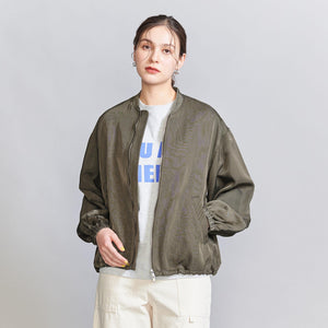 ナイロンツイル ジップブルゾン