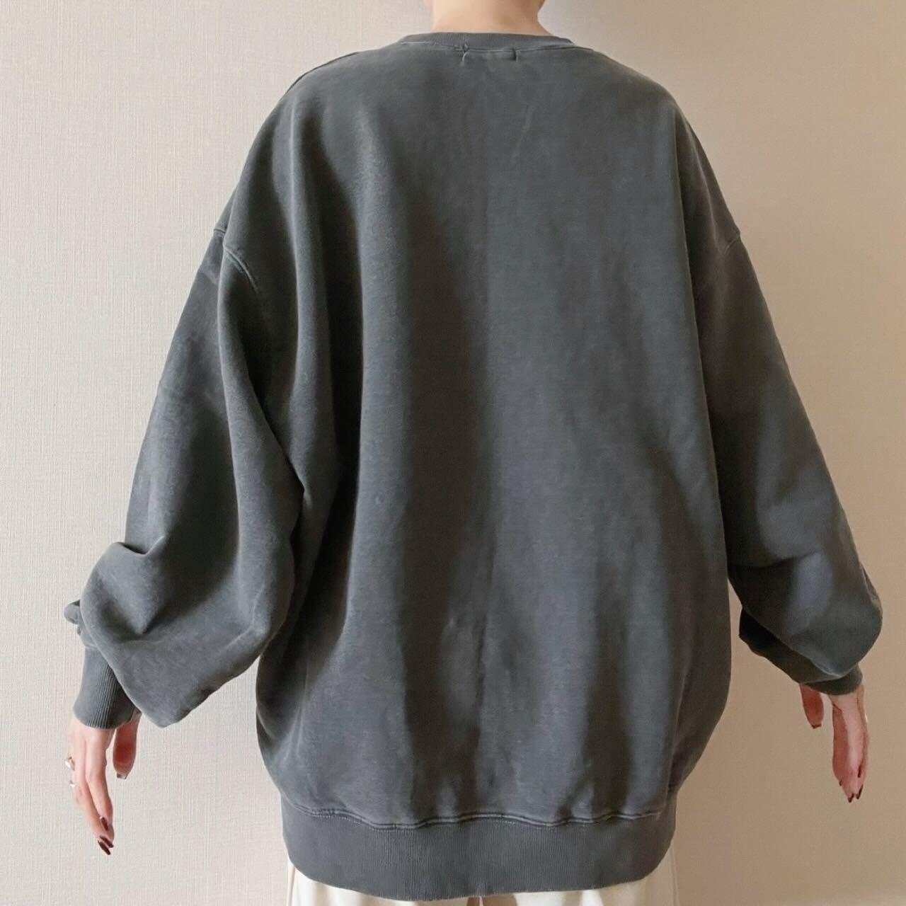 ピグメントビッグスウェット