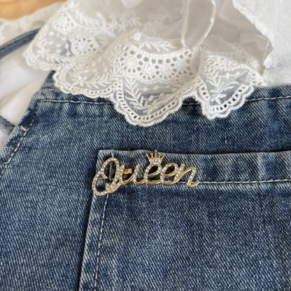 Queenロゴブローチ