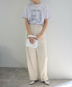 キューブレタリングTシャツ