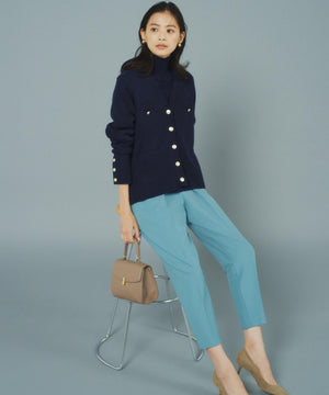 ウールカシミヤミックス ロールネック ニット