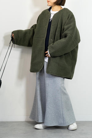 裏起毛マーメイドカットスカート