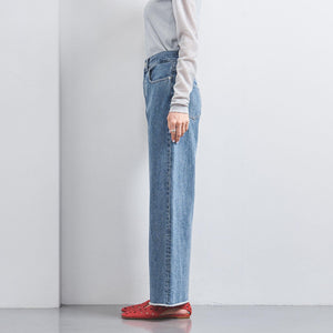 カットオフ デニムパンツ