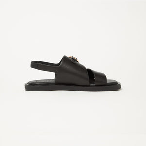 オーバルバックル サンダル15↑