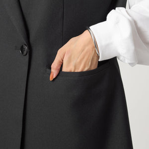 ツイードライク ジレ マシンウォッシャブル 帯電防止