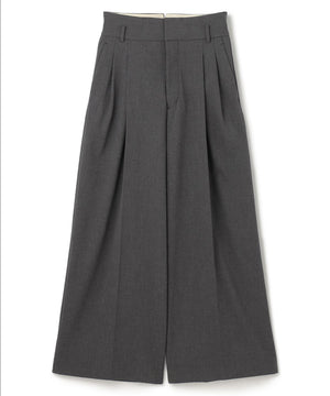 TRツイル ワイドトラウザー