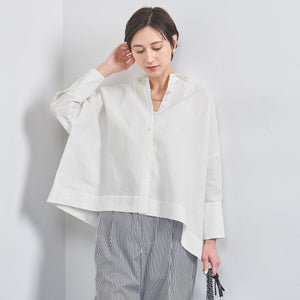 リネン ドルマン シャツ