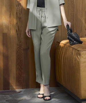 ライトダブルクロス ドロストパンツ