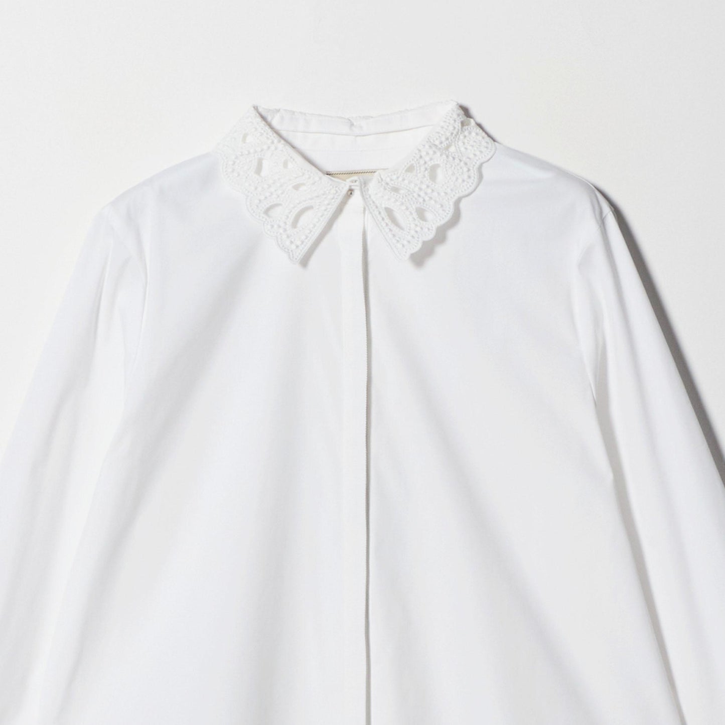 エンブロイダリー カラー シャツ ‐ウォッシャブル‐