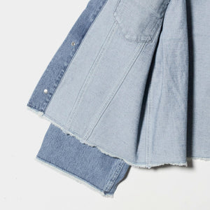 カットオフ デニムジャケット