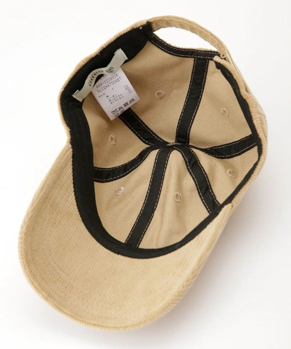 コーデュロイキャップ