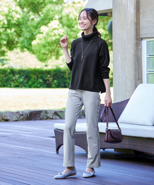 ラグランニットトップス