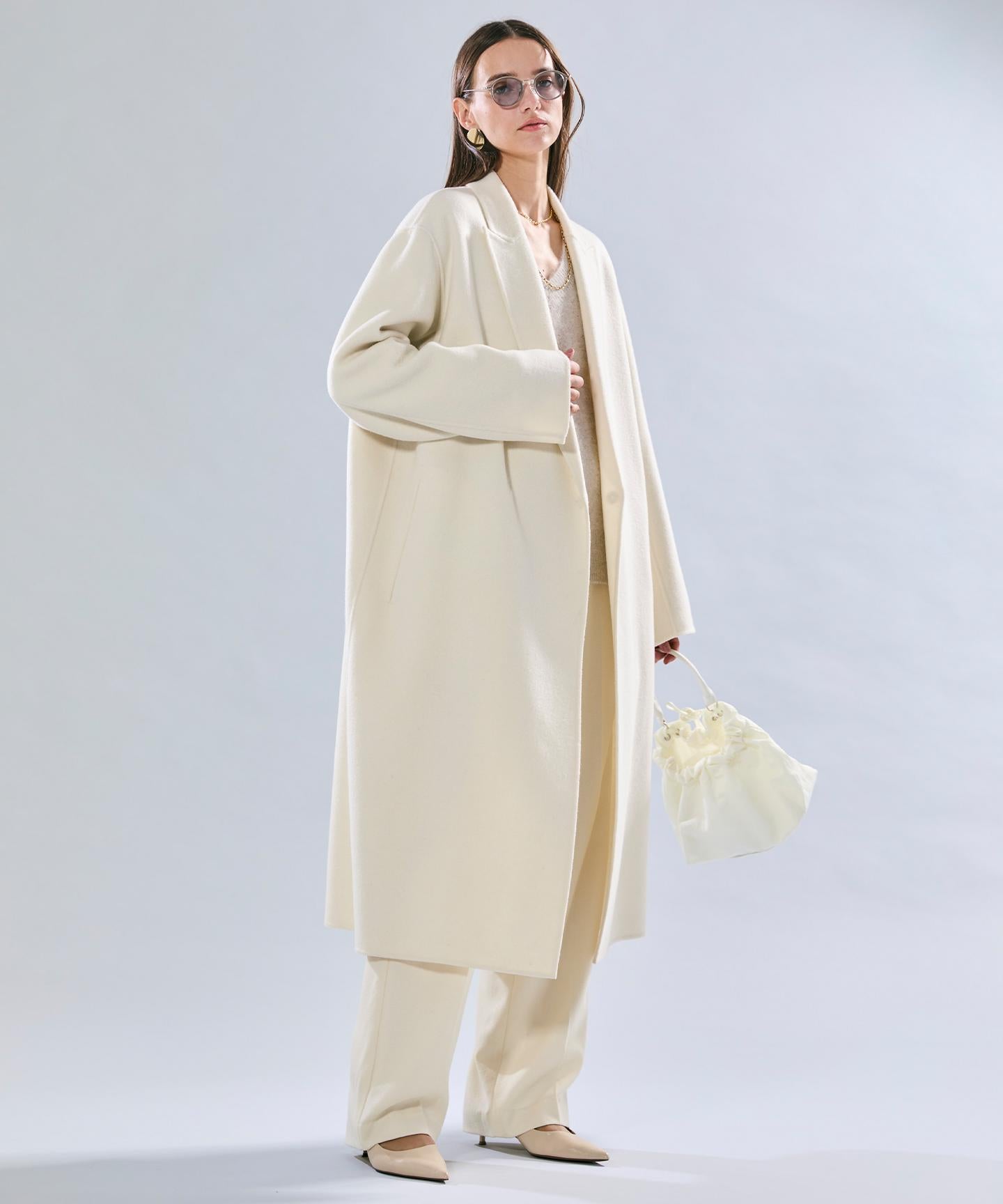 ZION / ウールロングチェスターコート