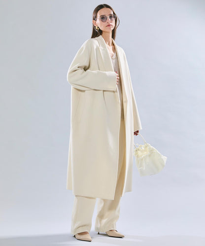 ZION / ウールロングチェスターコート