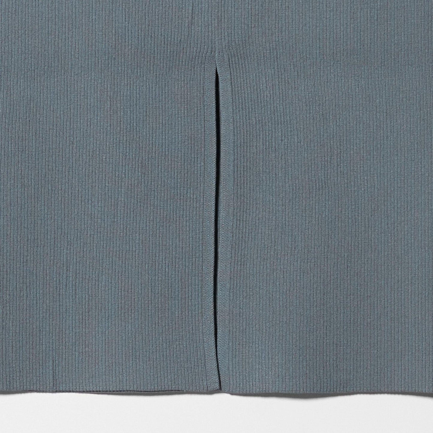 【WEB限定 Wardrobe DAILY MINIMAL】ポリエステルコットン リブニットタイトスカート ウォッシャブル