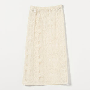 レース レイヤード スカート
