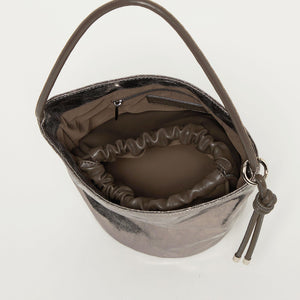 ワンハンドル チャーム バケツ トートバッグ