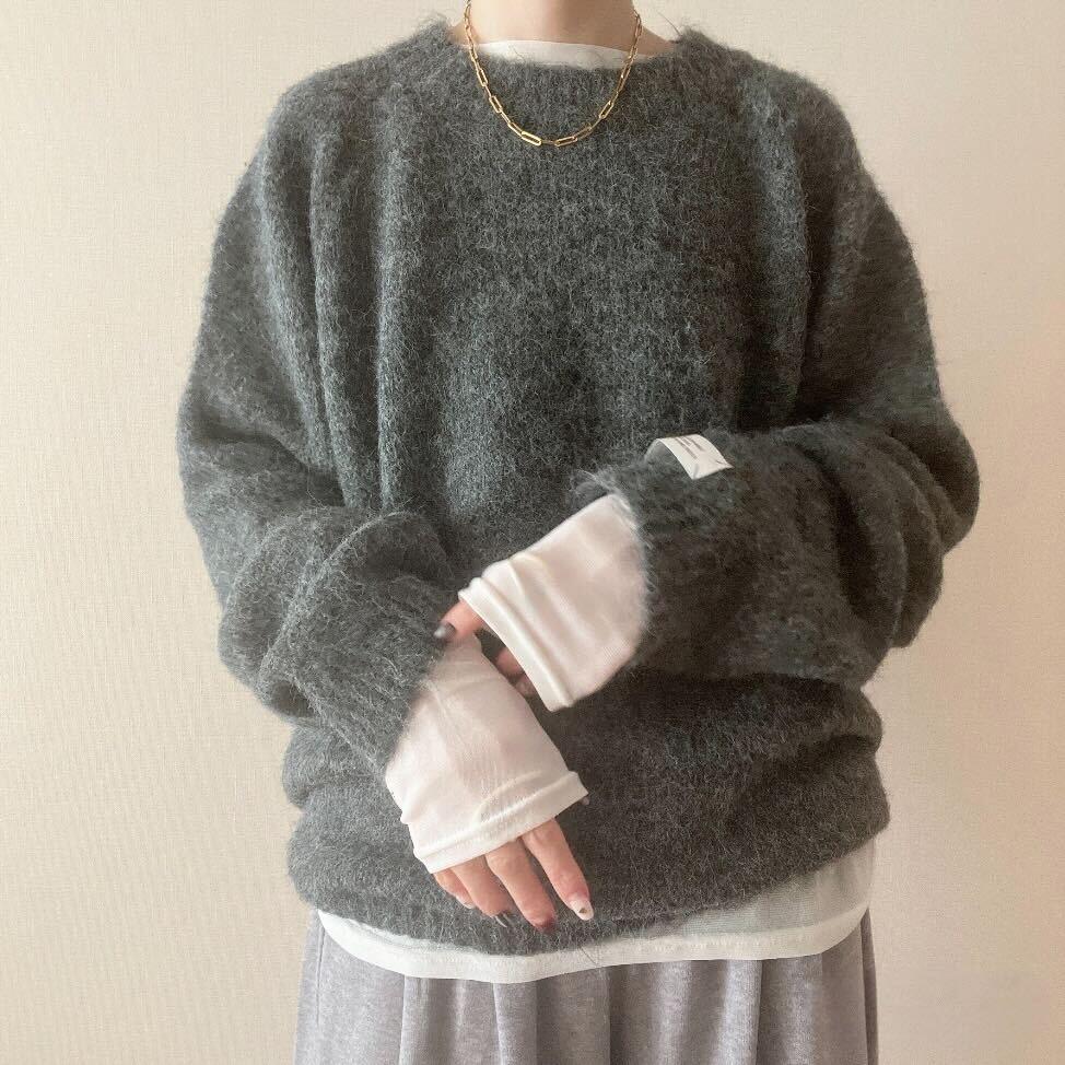 パワーネットシアークルーネック