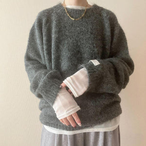 パワーネットシアークルーネック