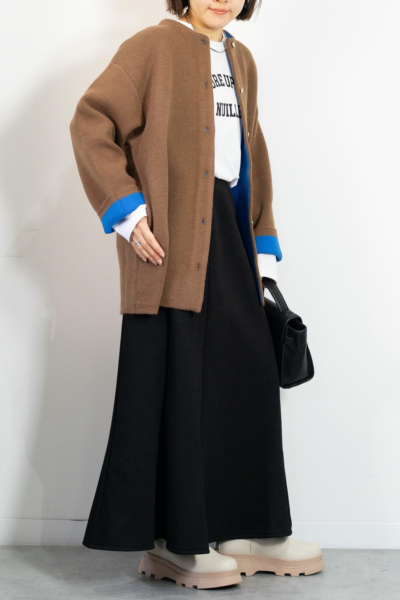 裏起毛マーメイドカットスカート