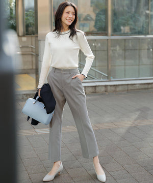 メタルアクセント ボストンバッグ