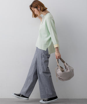 スラブツイルストレッチ ベイカーパンツ