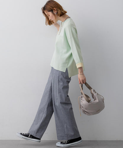 スラブツイルストレッチ ベイカーパンツ